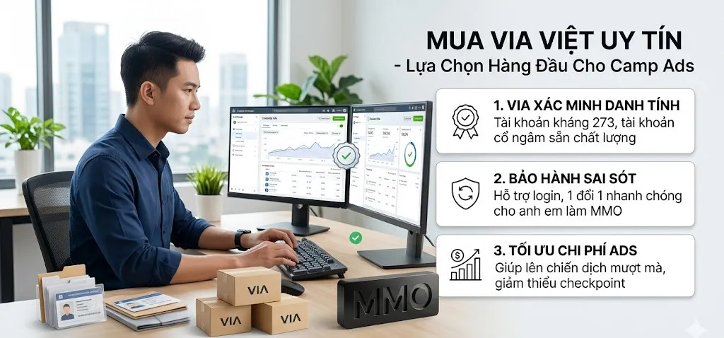 Mua via Việt uy tín - Kinh nghiệm tránh bị lừa của dân MMO