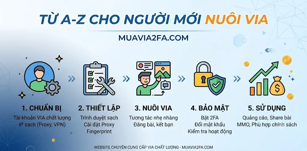 Cách cấu hình Proxy và thông số Fingerprint chi tiết chống Checkpoint tài khoản